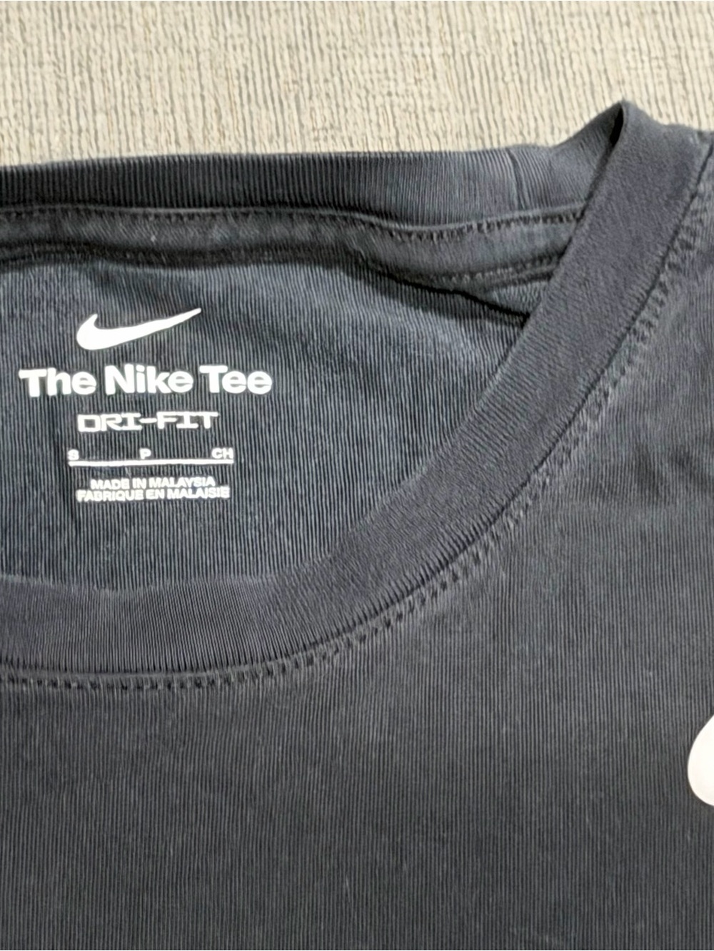 Nike Black Short Sleeve Dri-FIT Tee